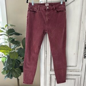 Wash Lab Colored Skinny Jeans Women’s Size 30 Stretch